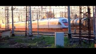preview picture of video '[RZD] EVS1 Sapsan (Velaro Rus) / Электропоезд ЭВС1 Сапсан'