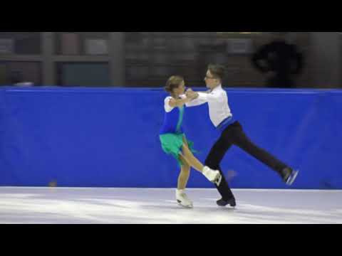 12. Santa Claus Cup 2018: Alexia Kruk and Jan Eisenhaber (GER) - ID Inter Nov Fourteenstep