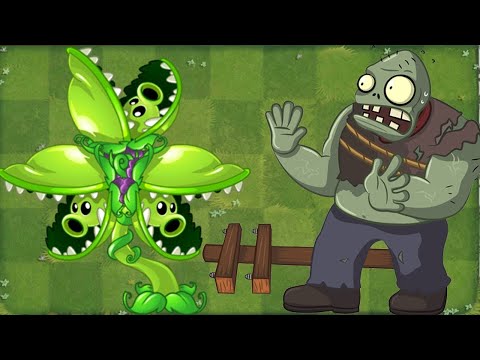 2019 Three-Snap-Pea LEVEL 1000 Power-Up! in Plants vs Zombies 2 #pvz 2 all zomboss,