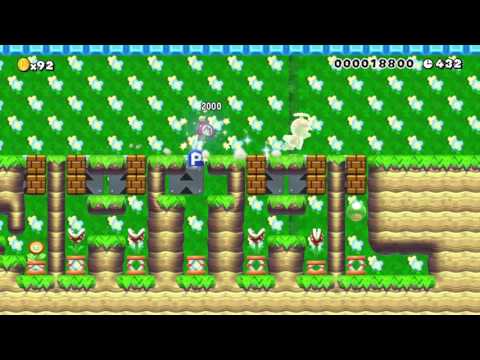 Inside the Christmas Tree by Houndred - Super Mario Maker - No Commentary 1AD