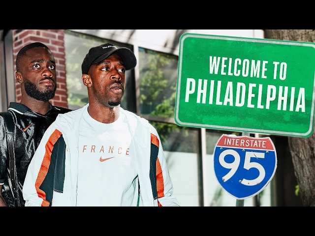 2e étape à Philadelphie : voyage et entrainement