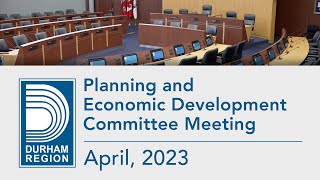 Planning & Economic Development Committee Meeting - April 4, 2023