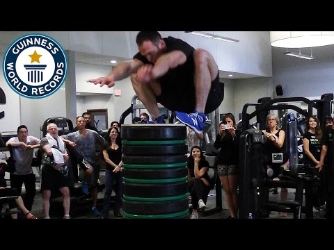 World record vertical jump video