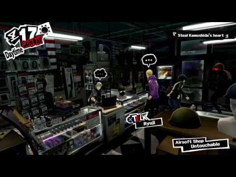 Let's Play Persona 5 - #21 - 4/17 Buying weapons