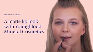 Youngblood Color Crays Matte Lip Crayon Tutorial