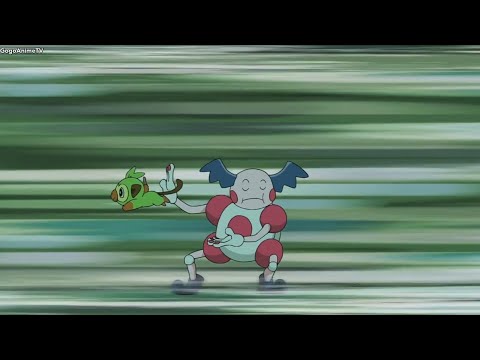 Mr Mime Dodging Grookey