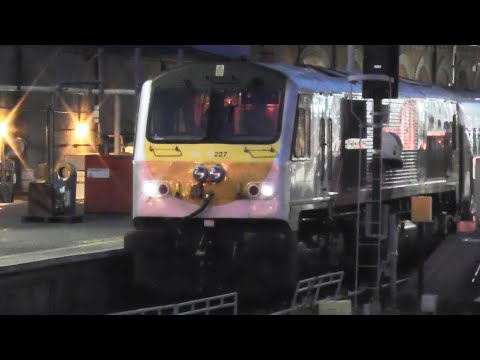 Irish Rail 201 Class Loco 227 + Enterprise Train - Connolly Station, Dublin