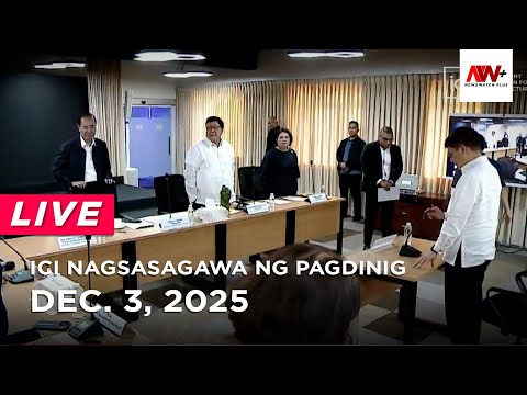 ICI nagsasagawa ng pagdinig | NewsWatch Live