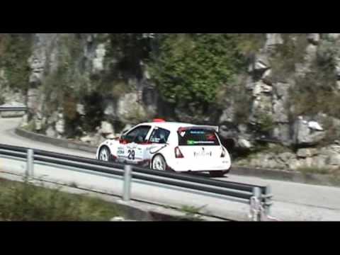 33° RALLY CITTA' DI BASSANO EQUIPAGGIO ALASTRA-D'ALTOE' SU RENAULT CLIO S1600
