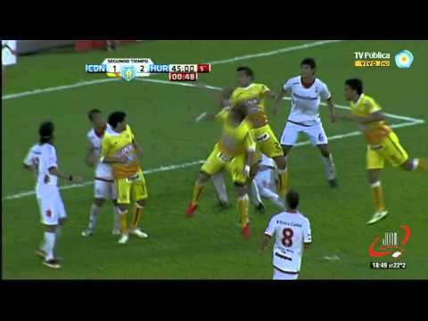 GOL DE LENCI - CRUCERO DEL NORTE 1 HURACAN 2 - FECHA 16 B NACIONAL (26 11 2012)