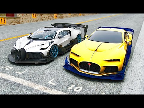 Bugatti Atlantic GTR vs Bugatti Divo GTR at Special Stage Route X