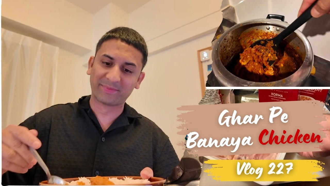 YELLOW DAL WITH CHICKEN IN JAPAN !!! @LegionsLife