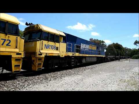 Pacific National Freight Trains through Nairne and Bridgewater, South Australia 28th & 29th Dec 2022