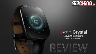Zeblaze Crystal Review Test Deutsch - Günstige China Smartwatch Mit Gewölbtem Display