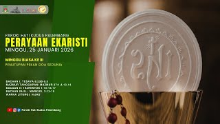 Download lagu Perayaan Ekaristi Minggu Biasa Ke III | Minggu, 25 Januari 2026 | 09.00 WIB mp3