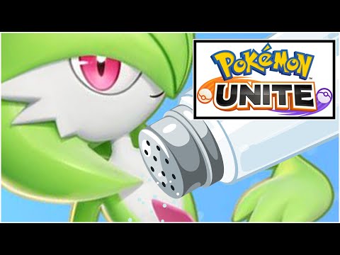 FULL POKEMON UNITE TEAM! Gardevoir = SALTY RAGE QUIT LOL