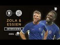 GIANFRANCO ZOLA & MICHAEL ESSIEN On-Pitch Interviews | Chelsea Legends 4-0 FC Bayern | 09/09/2023