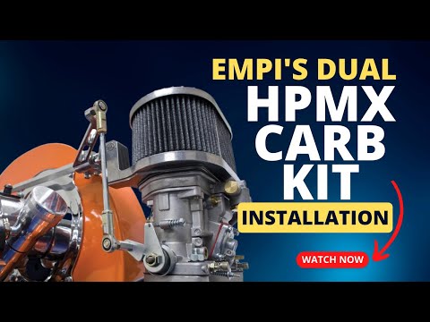 ▶Dan's Performance Parts Presents......Empi's Dual HPMX Carb & Linkage Combo Kit Installation