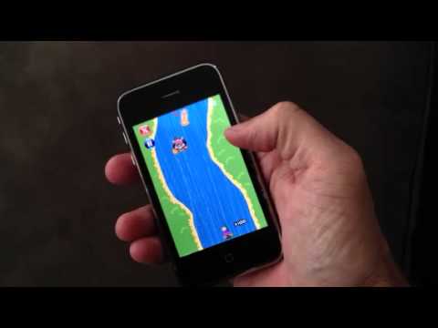 Joustin' Beaver Game Demo on iPhone