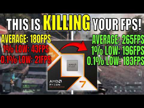 Fixing Ryzen 9800X3D Stutters & AMDips in Battlefield 6