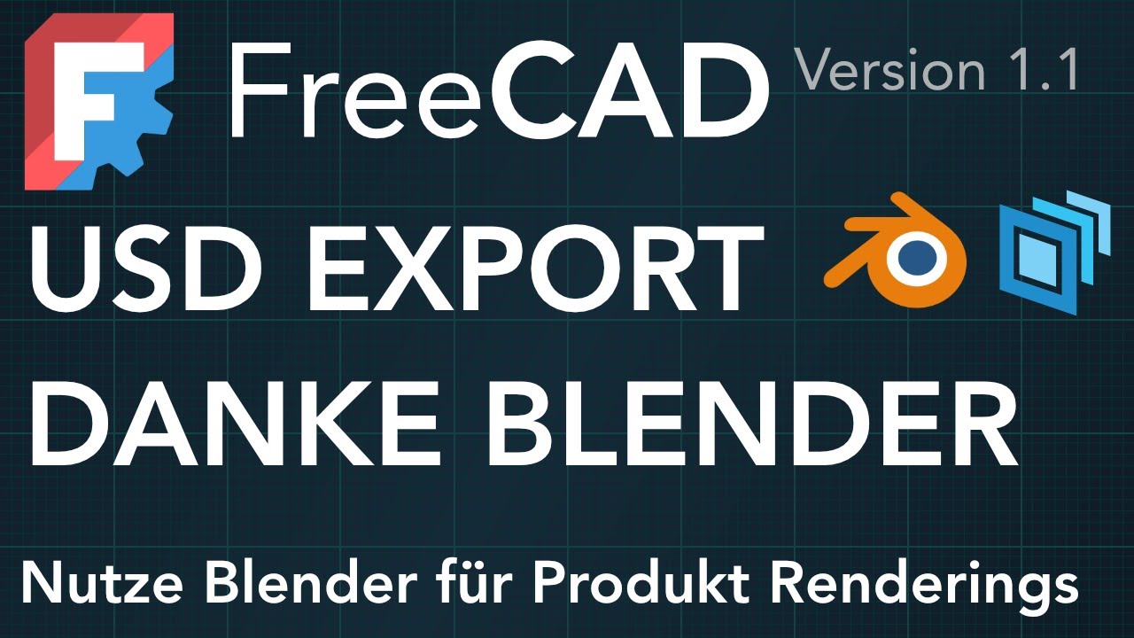 So exportierst du FreeCAD-Modelle richtig nach Blender – Rendering & USDZ erklärt