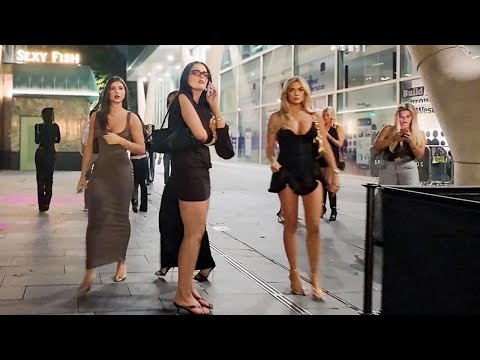 Manchester Nightlife 🇬🇧 | Party Scene & Single Ladies in England | Best Nightclubs & Bars - 4K