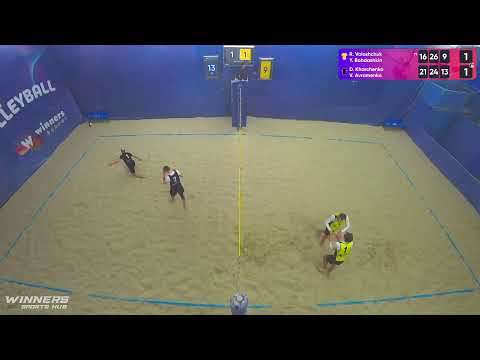 22:10 R.Voloshchuk / Y.Bohdashkin - D. Kharchenko / V.Avramenko13.01.2023 | Winners Beach Volleyball