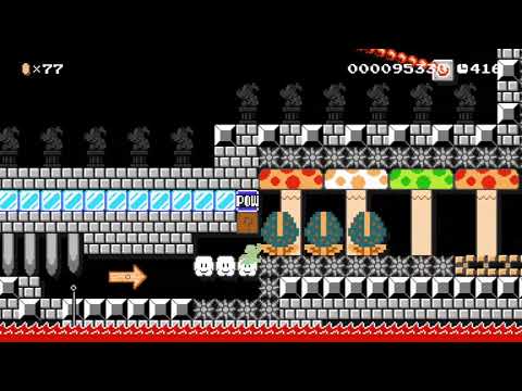 S T A R R U N ! 2   by c4zR592v8J   ［Super Mario Maker］