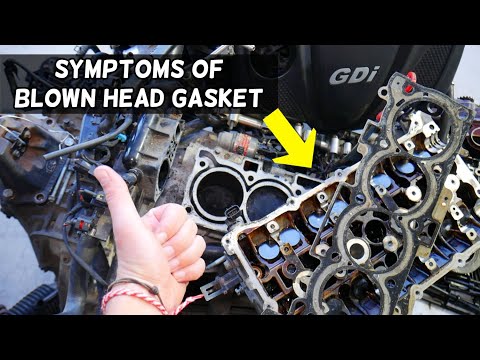 SYMPTOMS OF BAD BLOWN HEAD GASKET ON HYUNDAI KIA GDI 1.6 2.0 2.4 2.5