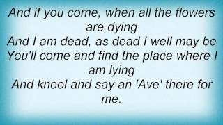 Luka Bloom - Danny Boy Lyrics