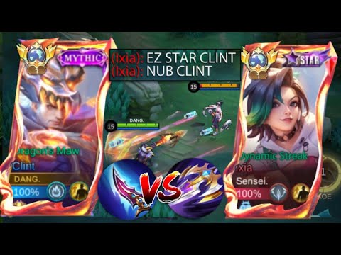 GLOBAL CLINT VS TOP 1 GLOBAL IXIA TRASHTALKER🔥 | ONE OF THE HARDEST RANKED GAME! (WHO WILL WIN?)