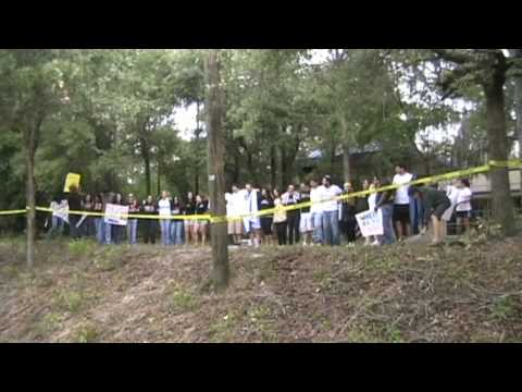Westboro Baptists' Protest at USF