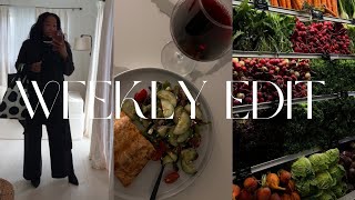 VLOG | back to regular programming, grocery haul, cooking, using my walking pad & more 