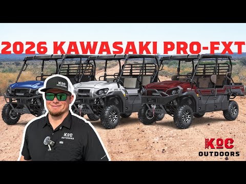 2026 Kawasaki Mule Pro-FXT 1000 Comparison | LE vs Ranch vs Platinum Ranch | KoC Outdoors
