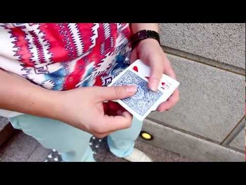 Sleight of Hand Technique :: Top Card Cover Pass // Herman's version