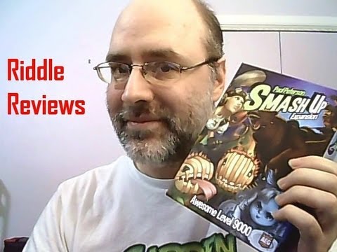 Riddle Reviews... the Smash Up expansion: Awesome Level 9000