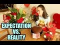 VALENTINES DAY: EXPECTATION vs. REALITY.