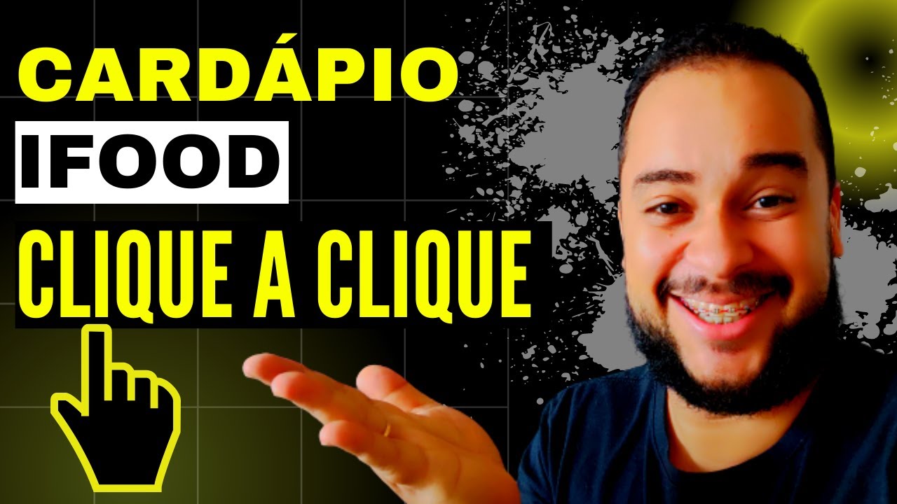 COMO MONTAR UM CARDÁPIO NO IFOOD [PASSO A PASSO]