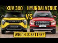 XUV 3XO Vs Hyundai Venue | Mahindra xuv 3xo vs venue facelift | comparison | Venue 2024 vs xuv 3xo