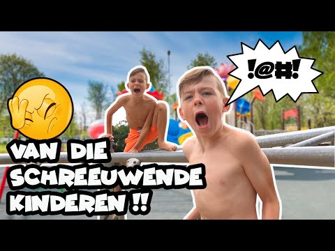 TOP 10 SOORTEN KINDEREN IN DE SPEELTUIN !! - De Bakkertjes #427