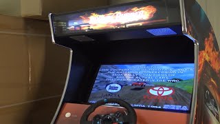 Full Size Arcade Simulator Race Cabinet from Ali Express !