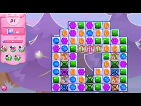 Candy Crush Saga LEVEL 231 NO BOOSTERS (OLD VERSION with Countdown Crystals)