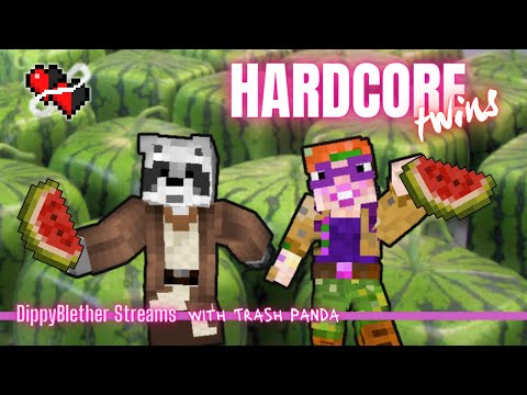 EPIC Melon Hunt in Hardcore Minecraft Twins Ep7