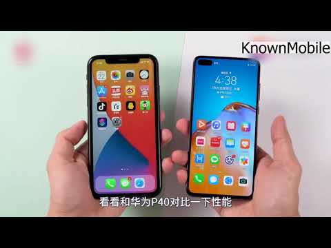 iPhone XR with iOS14 vs Huawei P40 || Speed Test Comparison ||【Known Mobile】