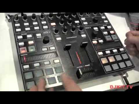 Novation Twitch USB Controller With Serato Itch @ MUSIKMESSE 2012 with DJkit.tv