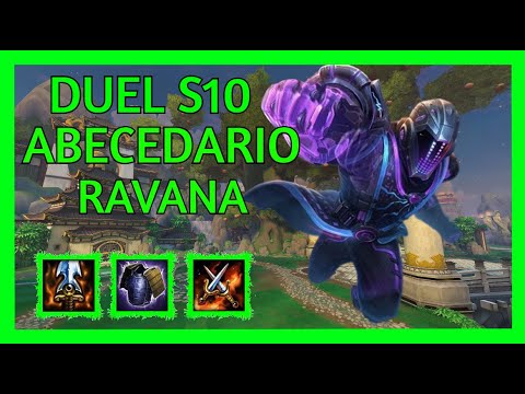 SMITE DUEL ABECEDARIO S10 - RAVANA - UN RIVAL MUUUUY INESPERADO