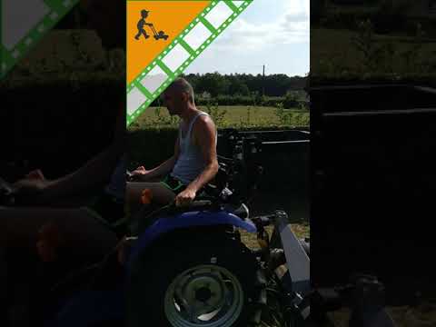 Funcionamiento Trituradora para tractor serie ligera BullMach ERMES 95 F