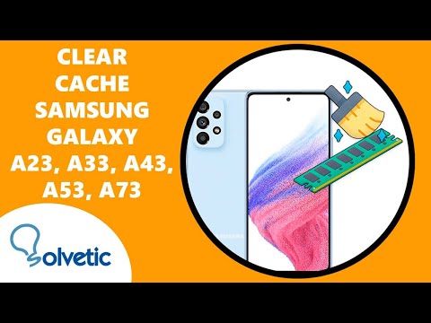 🧹 CLEAR CACHE SAMSUNG Galaxy A23 A33 A43 A53 and A73