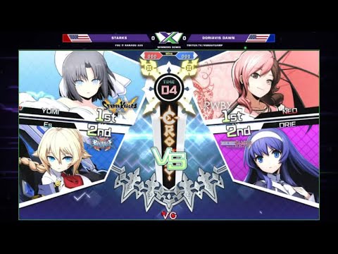 F@X 336 BBTAG - Starks Vs. Doriavis Dawn - BlazBlue: Cross Tag Battle Winners Semis