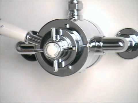 How To Use Traditional Thermostatic Shower Valve Controls - Bathstore User Guide